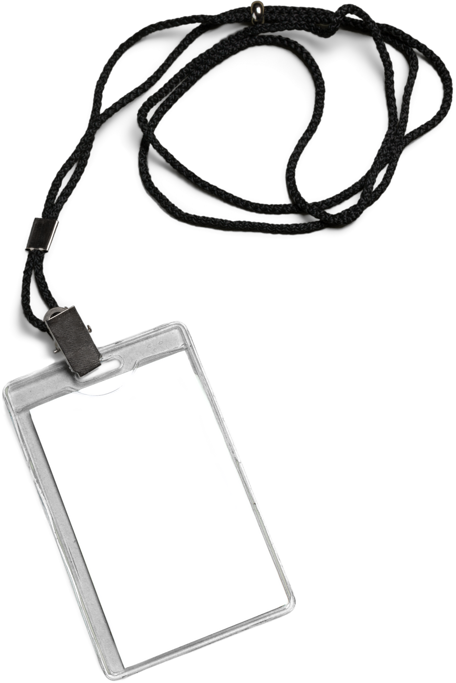 Blank Tag Pass with String
